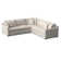 Bel-Air 115" Wide Symmetrical Corner Sectional