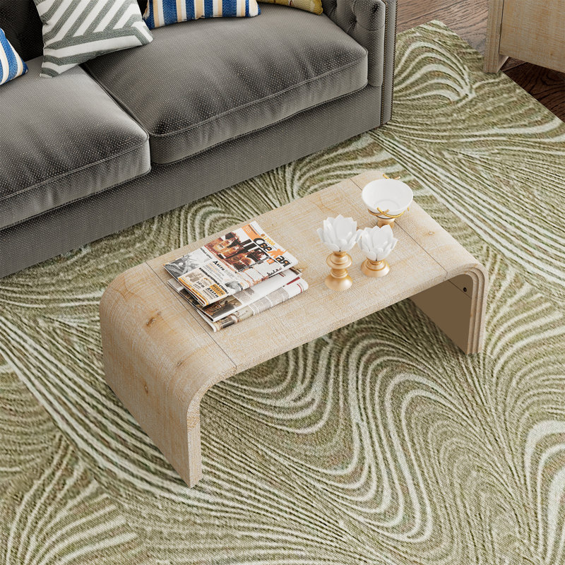 Table basse vintage Gerald, Naturel