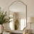 Airius Decorative Scalloped Bathroom Vanity Mirrors, Arched Wall Mirror-1559797669-1559797667
