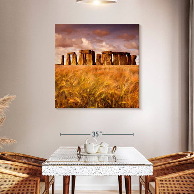 Aaric Wheat Field By The Stonehenge