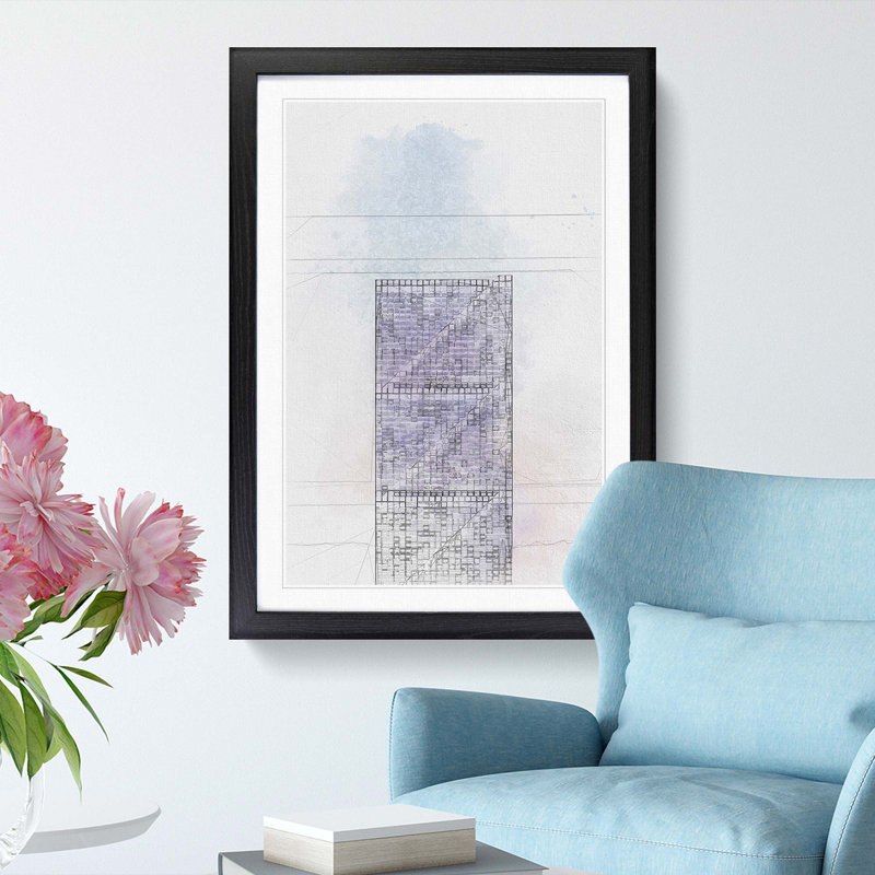 Sketching the Architecture Vol.66 - Picture Frame Drawing Print, Black Framed, 87cm H x 62cm W x 2cm D