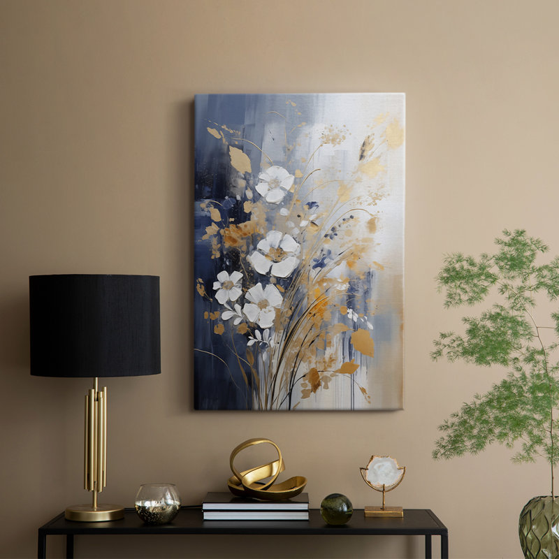 FLORAL Series CECLXIV - Gallery Cavas, H 27 po x l 18 po