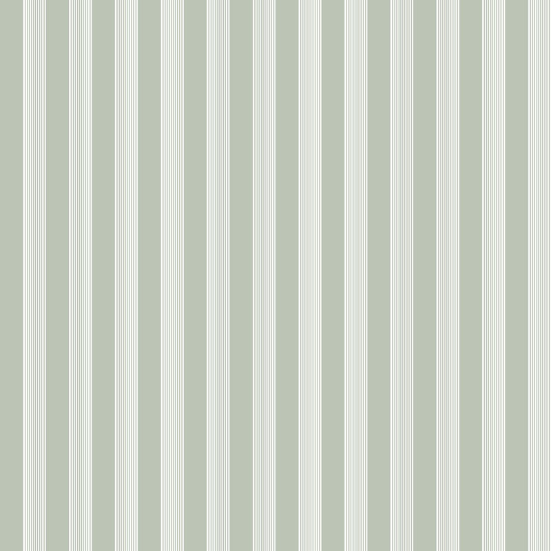 Little Explorers 2 Vertical Ribbon Wallpaper Roll, Green