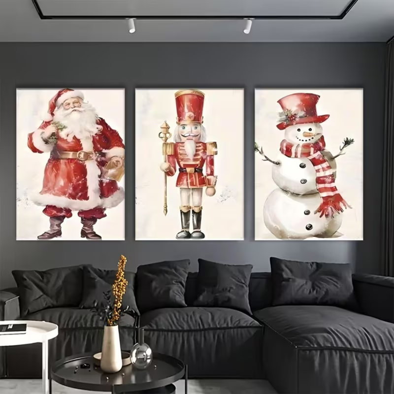 3 Piece Wrapped Canvas Print
