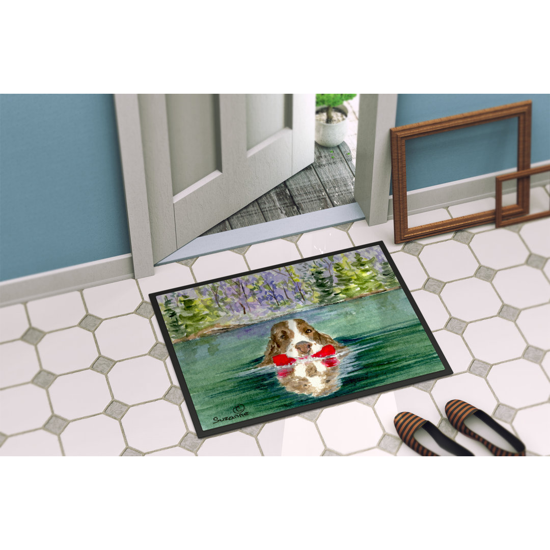 Swepson Springer Spaniel Non-Slip Indoor Door Mat Winston Porter Mat 
