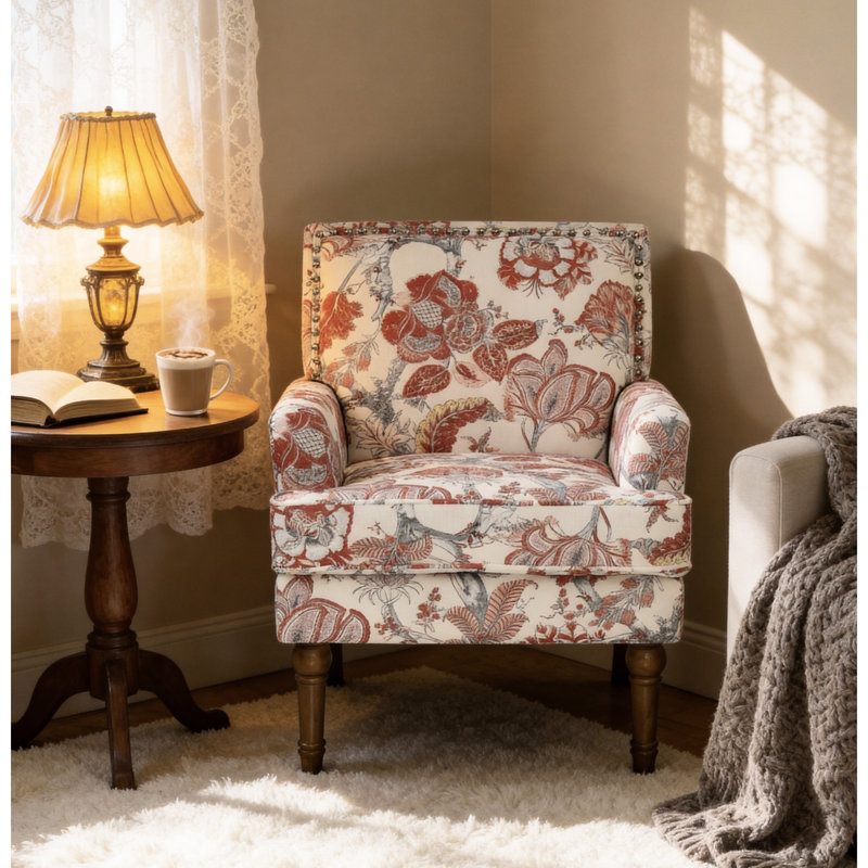 Fauteuil de chambre Floral