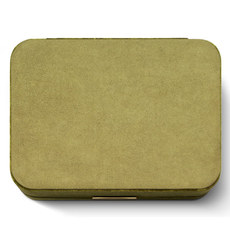 Beauvais Jewelry Box, Moss