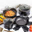 Batterie de cuisine antiadhésive en aluminium 12 pièces-85261851