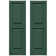 Builders Edge, TailorMade Panels, Raised Panel Shutters, w/Shutter-Loks