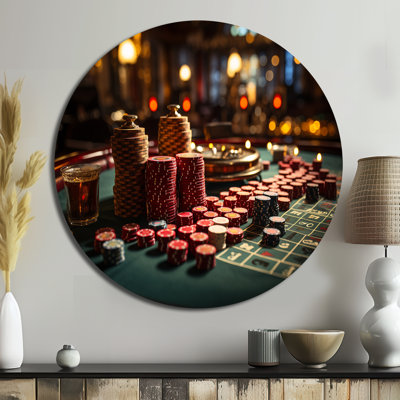 Lillie - Fashion Round Metal Art