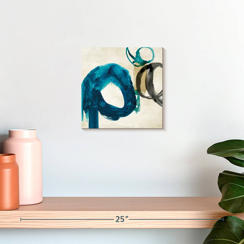 Avery Blue Ring I, 10" H x 10" W