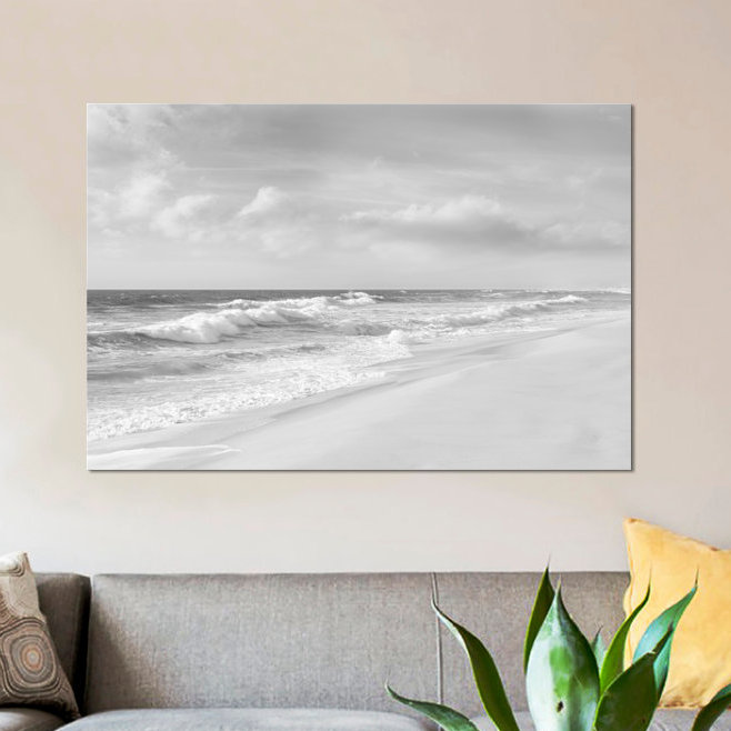 Hamptons V - reproduction de photo sur toile, H 8 po x l 12 po x P 0,75 po, Toile tendue, Pas de tapis