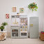Cuisine de jeu en bois avec réfrigérateur et évier modulaire Teamson Kids Little Chef