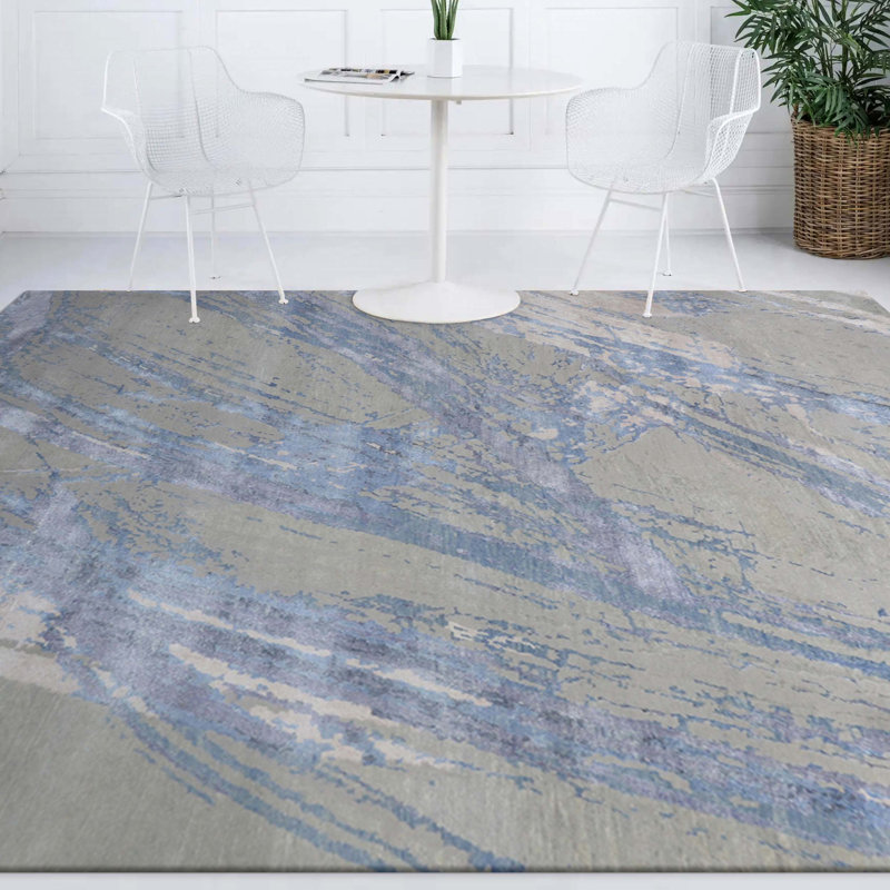 Abstract Area Rug, Rectangle 2' x 3'