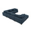 Canapé modulaire réversible de coin avec repose-pieds Arliz-55758796