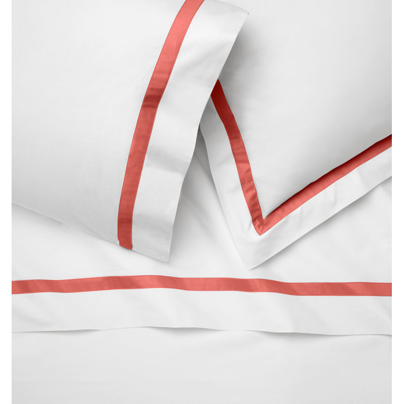 Estate Flat Sheet, Persimmon, King Flat Sheet