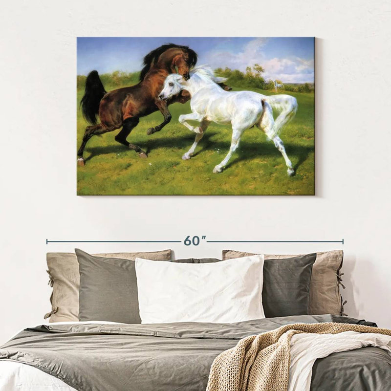 Brampt The Duel 1895, 32" H x 48" W