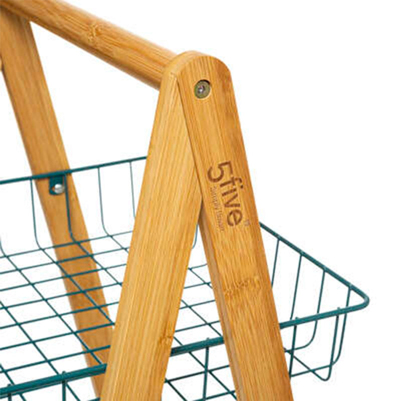 Solid Wood Kitchen Cart