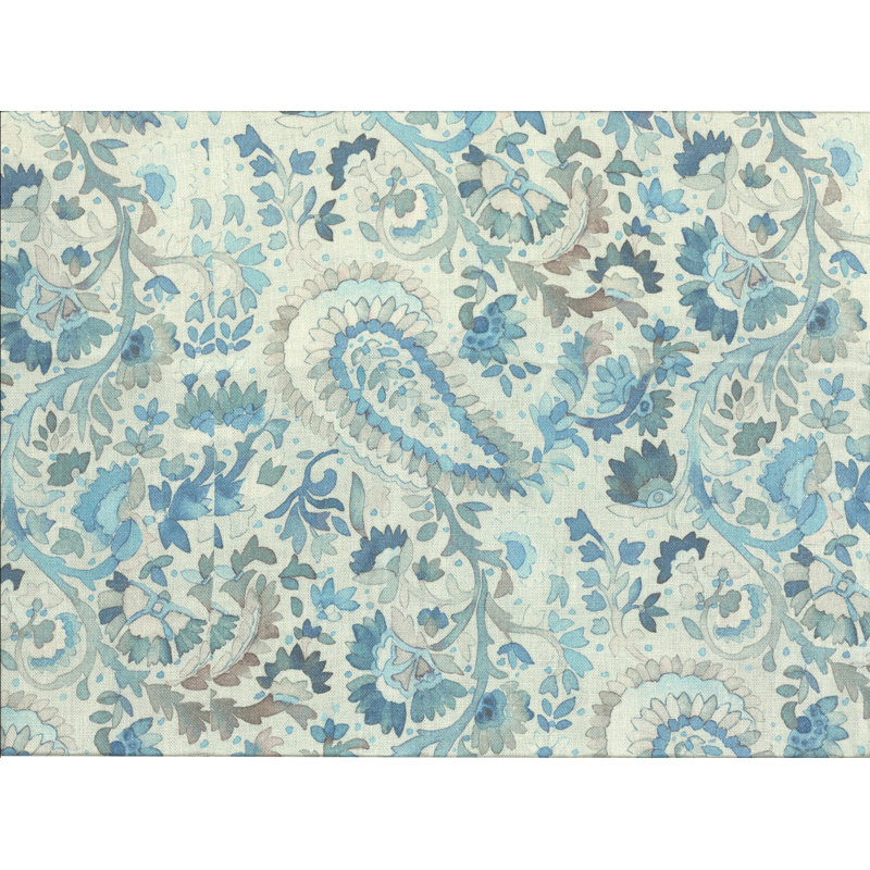 Ines Linen Sham, Euro, Blue