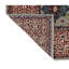 Tapis unique rouge / vert clair de 8 pi x 10 pi 7 po
