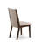 Mahogany Finish Solid Wood Top - Upholstered Dining Room Set with Butterfly Leaf-1335473039-1335473038