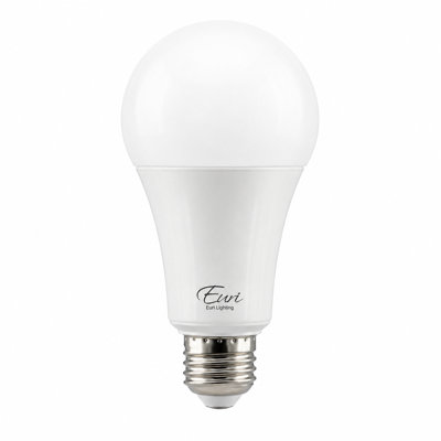 Ampoule DEL Euri Lighting A21, 17 W, 1 600 lm, équivalent 100 W, 5 000 K, culot E26, réglable, conforme aux normes CEC et UL.