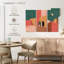 Architecture «Abstract Summer Home Canvas Print» sur-98864144