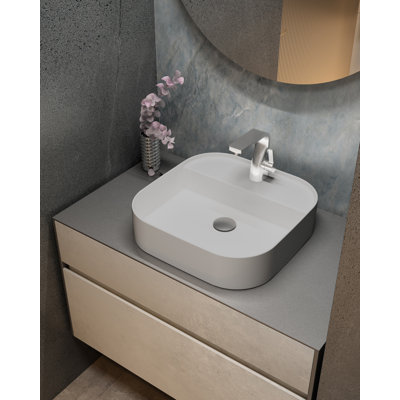 Angela 36 " W Free Standing Wall Mounted Single Double With Ceramic Top