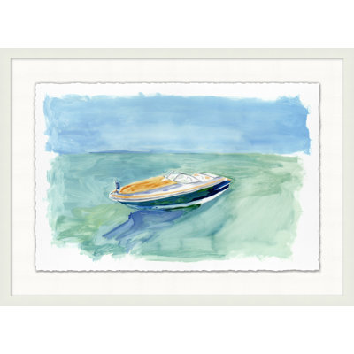 Lake Boating 2 Print