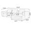 Canapé modulaire 2 pièces rembourré-109043328-109043327
