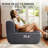 Boneless Boneless Floor Sofa Chair, Comfy Accent Chair, Togo Sofa , Corduroy Lazy Bean Bag Chairs for Living Room, Bedroom, Fireside, No Assembly Required, Washable Cover, Ships in a Box-1410408436