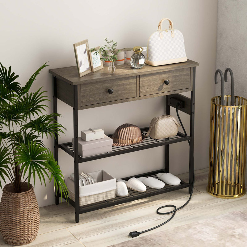 Console 32 po Amarius, Chêne gris