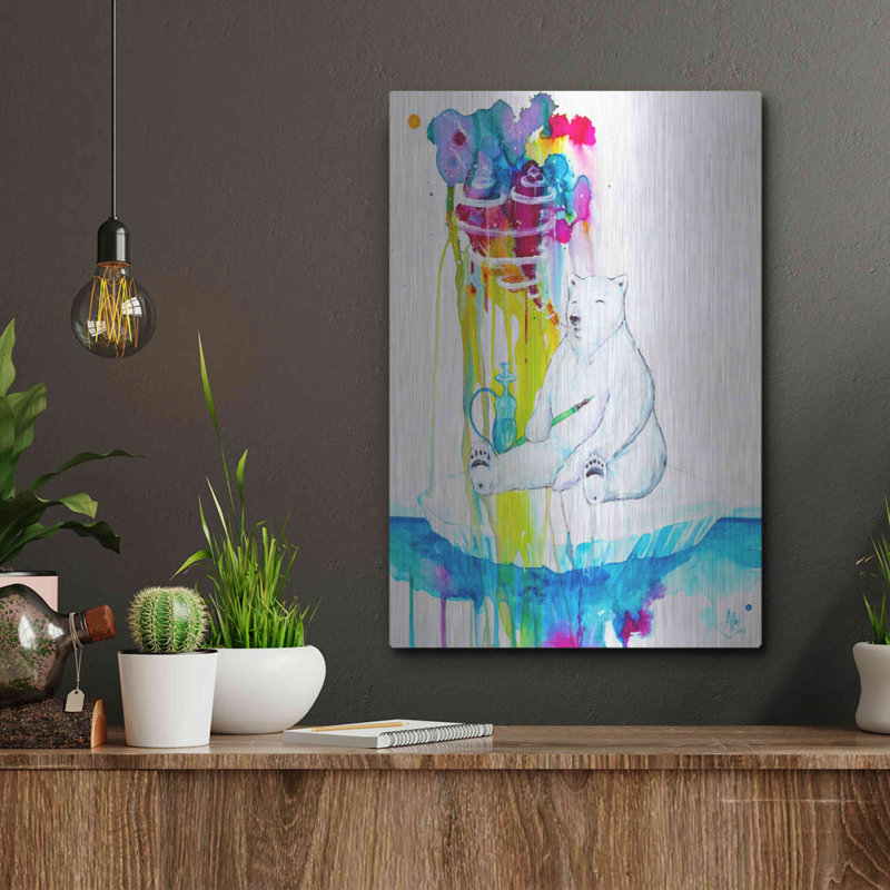«Mint» par Marc Allante, H 16 po x l 12 po