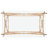 Frayia 27'' Glass Top Console Table