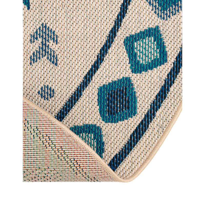Tapis intérieur / extérieur Marlenia Marlenia, Rond 4 pi 1 po