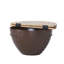 Table basse en bois et fer
