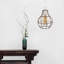 18cm H Metal Novelty Lamp Shade in Brushed Copper