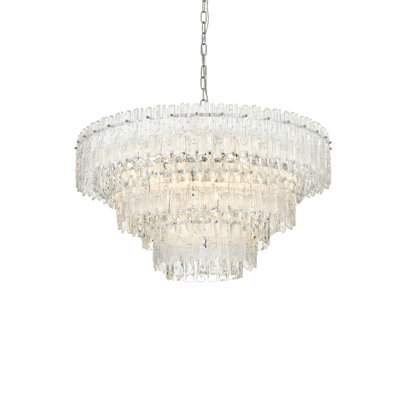 Hilma 10 - Light Dimmable Tiered Chandelier
