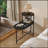 Modern 2-tier Coffee Table with Wood Storage Shelf and Stylish Design-314973764