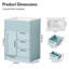 Ensemble de meuble-lavabo sur pied 24 po avec lavabo intégré et rangement 24 po Modern-126285268