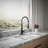 Kohler Simplice Single Handle Semi-Professional Pre-Rinse Kitchen Sink Faucet with Three-Function Pull Down Sprayer-62770906