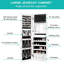 Armoire à bijoux avec miroir-362704486