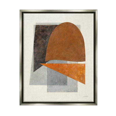«Mute Geometric Abstraction», reproduction sur toile flottante