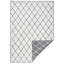 Malaga Flatweave Light Grey Rug-25281537