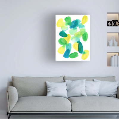 Wrought Studio™ June Erica Vess Lime Stones II Canvas Wall Art