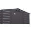Remise de rangement en acier Select, 6 x 5, gris anthracite-67124428
