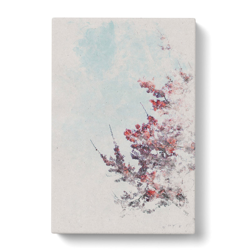 Branches Of A Cherry Blossom Tree - Wrapped Canvas Painting, 76cm H x 50cm W x 3cm D