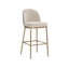 Hamlett Upholstered Bar Stool with Metal Frame-1163575263