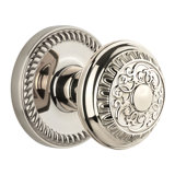 Grandeur Newport Rosette Single Dummy with Windsor Door Knob