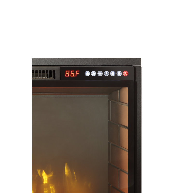 Meuble télé pour téléviseur de 65 po ou moins avec foyer électrique Sinclair